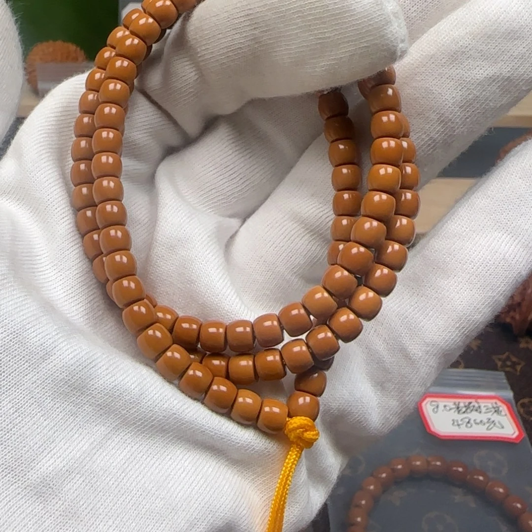 橄榄核手串老挝长串极限弧5.7mm