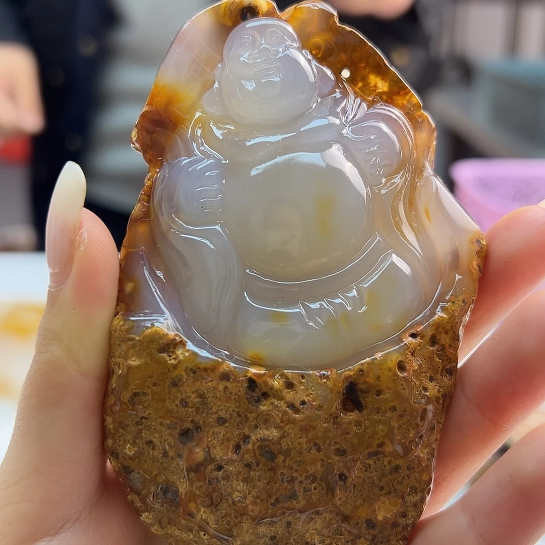 玛瑙/玉髓未镶嵌吊坠(不含链)