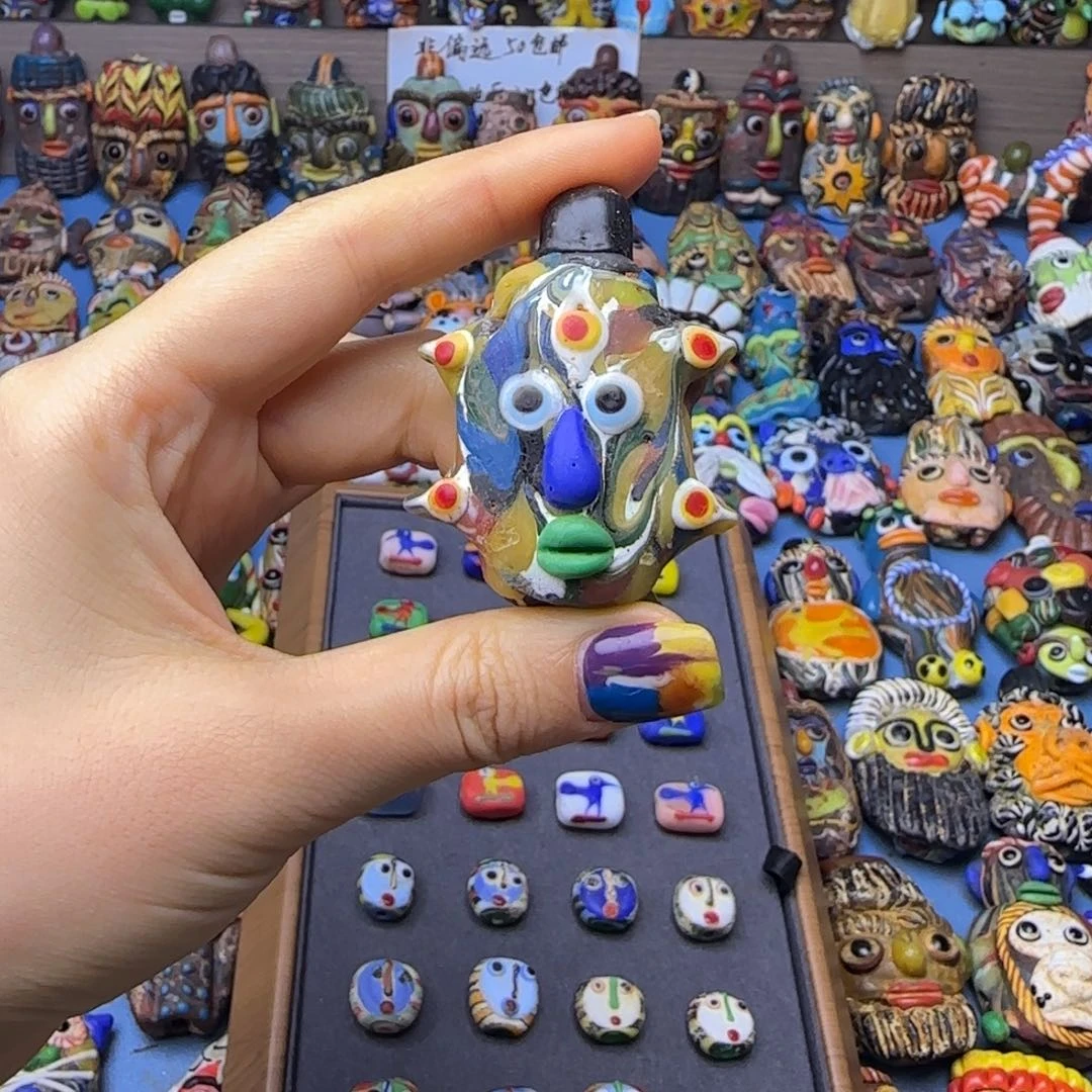 琉璃非金属天眼娃一个