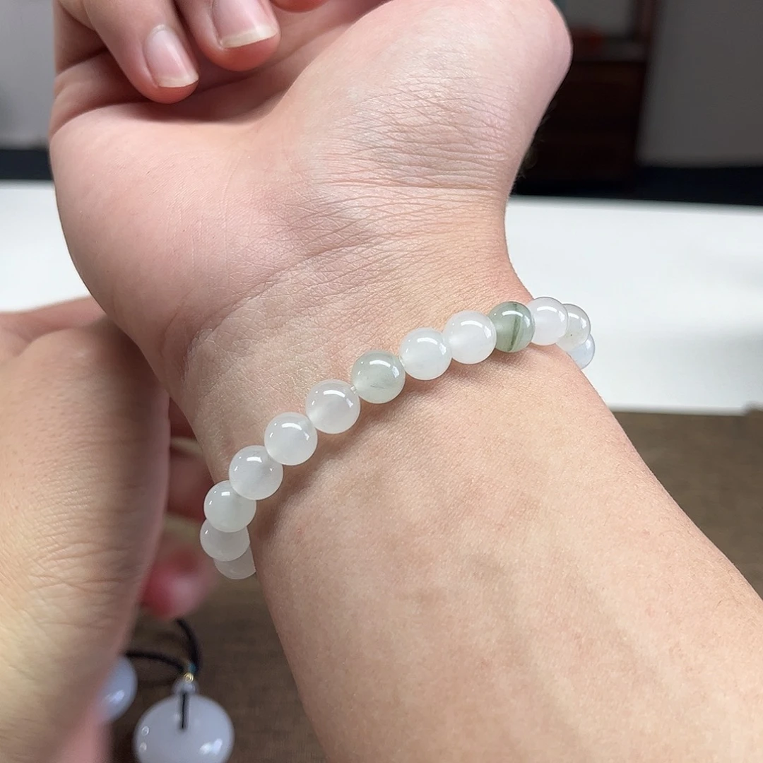 石英质玉未镶嵌手链