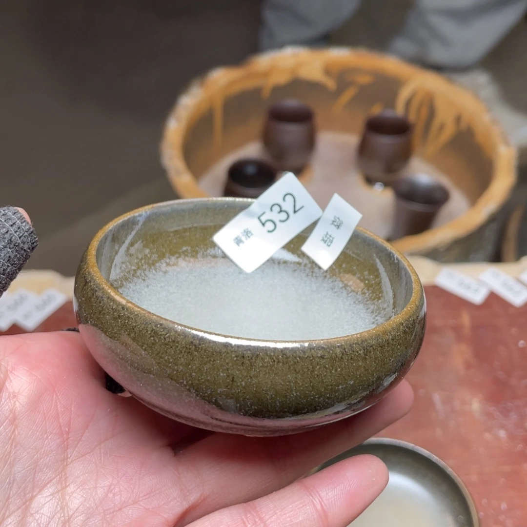 茶盏532 福临号建盏主人杯微瑕