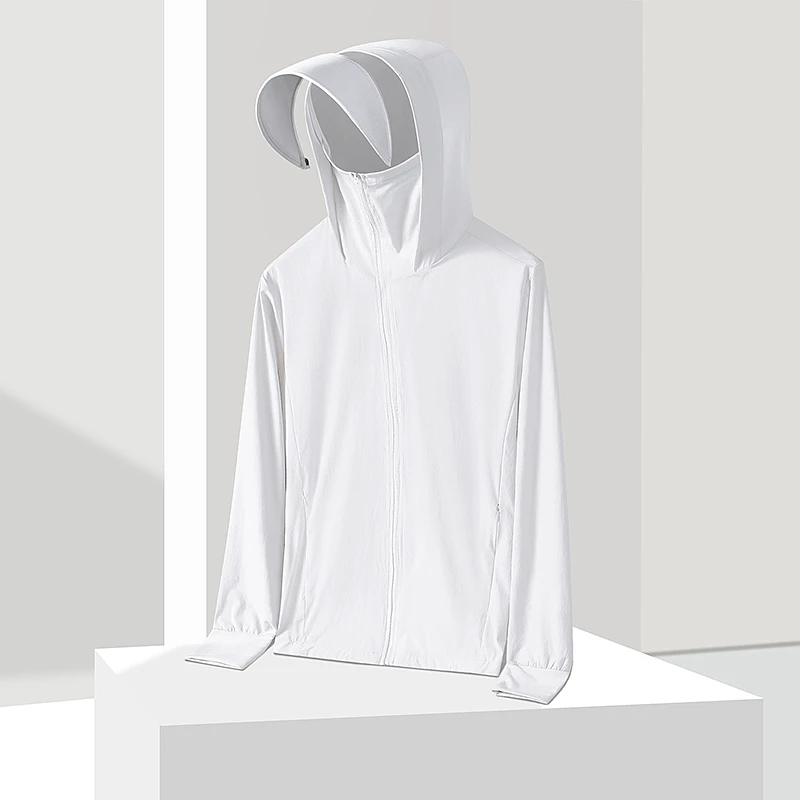 Hanfei Story夏季冰丝防晒衣男女同款轻薄透气防紫外线皮肤衣外套