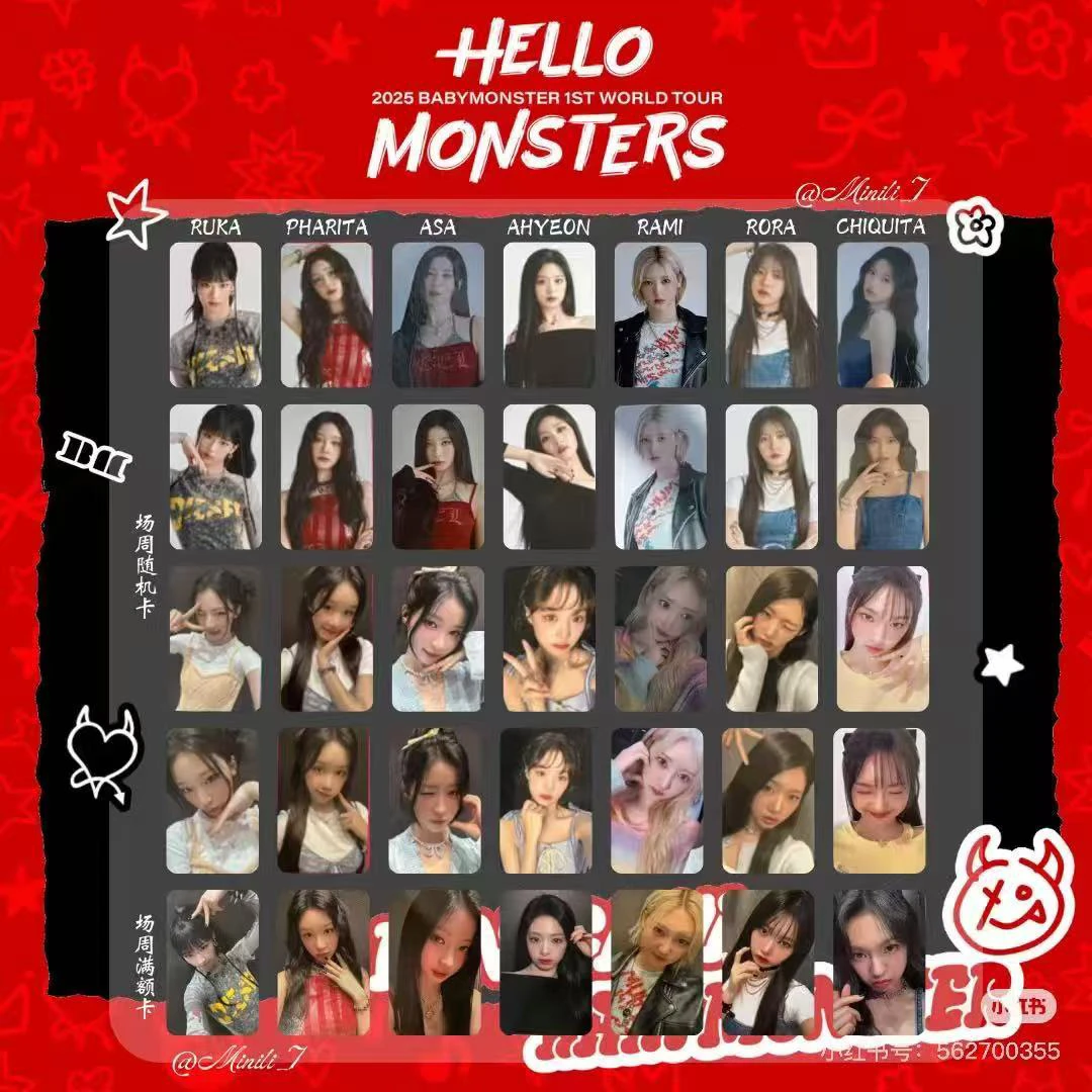 babymonter 宝怪 东京场周随机卡包 红版