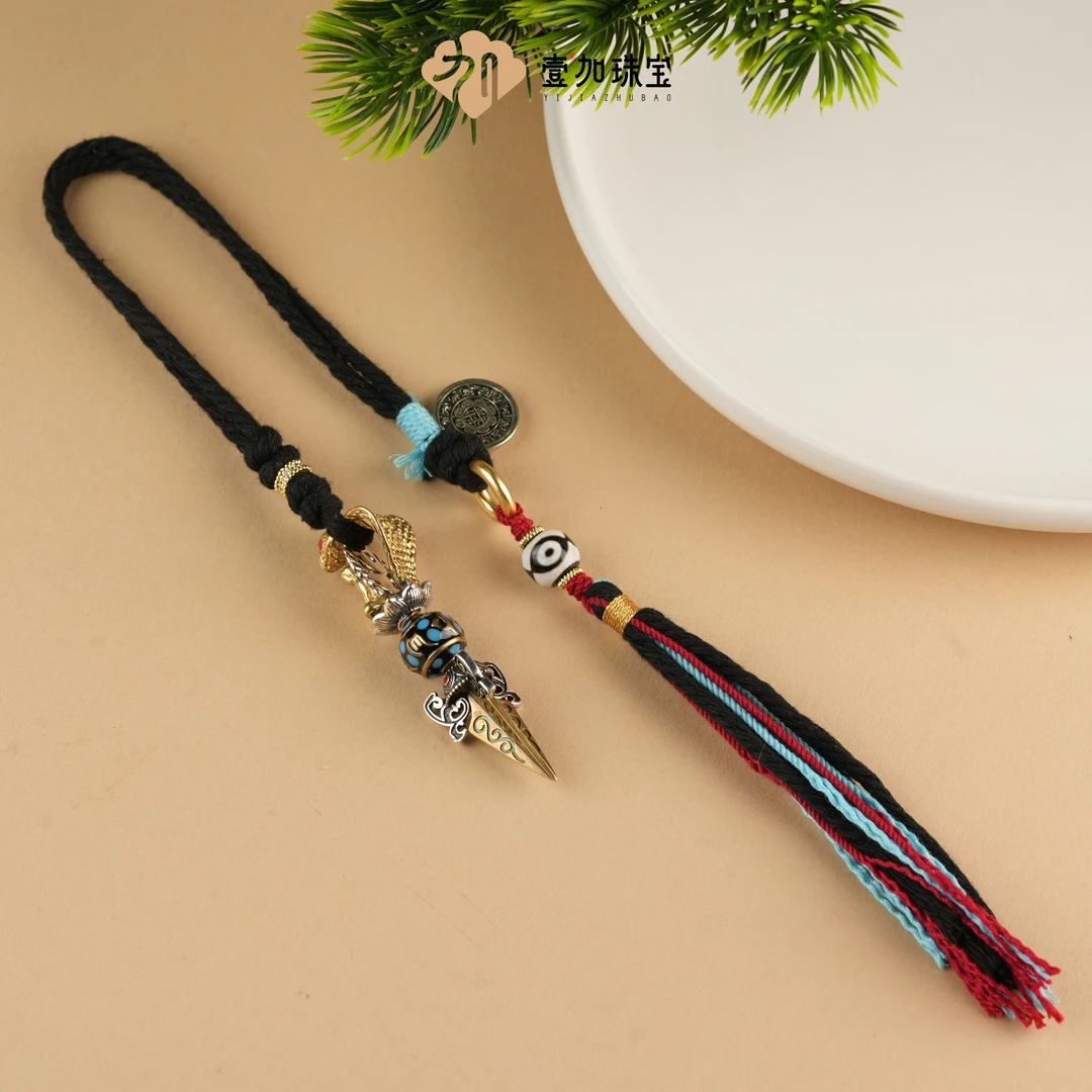 壹加师弟丨手工设计xm三y金刚杵挂件多样性发一
