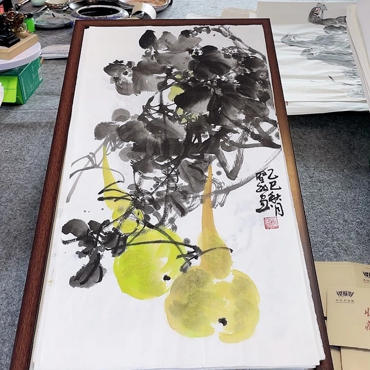 国画张圣敏先生纯手绘作品