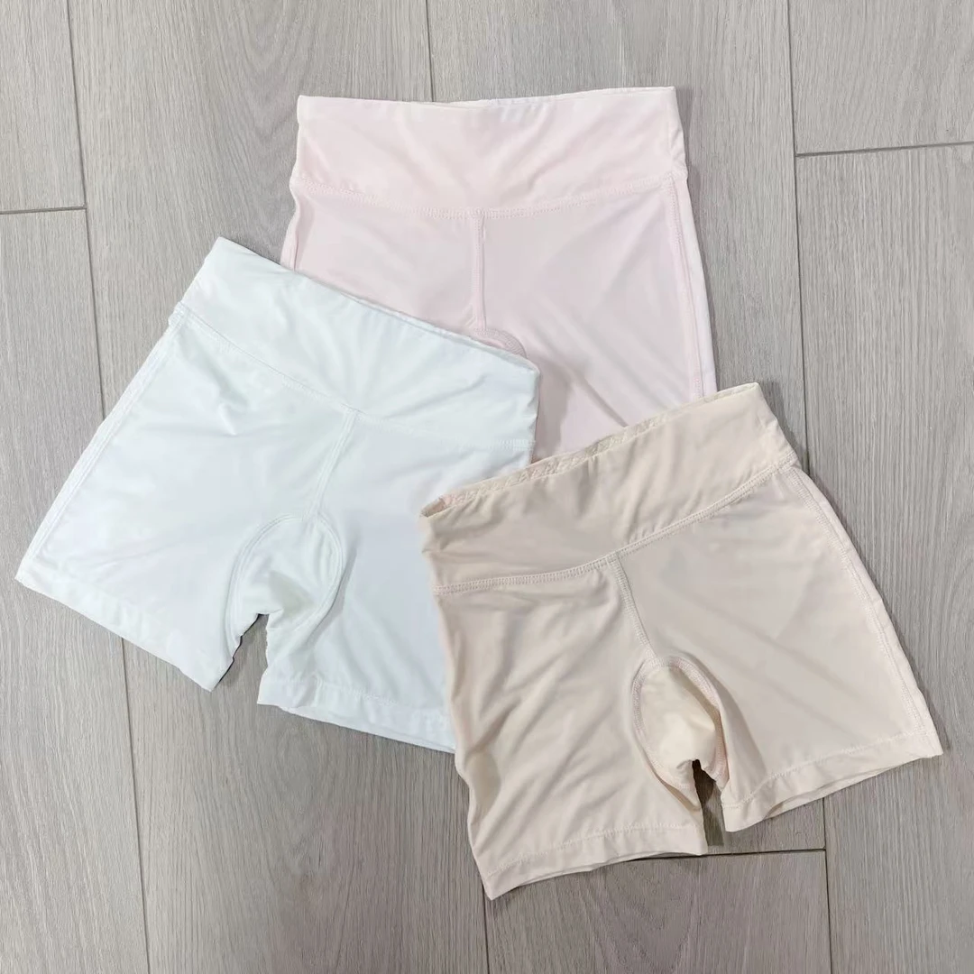 女童夏季冰感五分安全裤儿童防走光打底平角短裤 450027