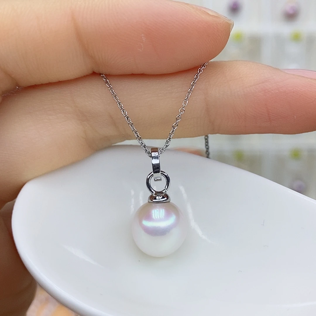 淡水珍珠合金吊坠(赠链)