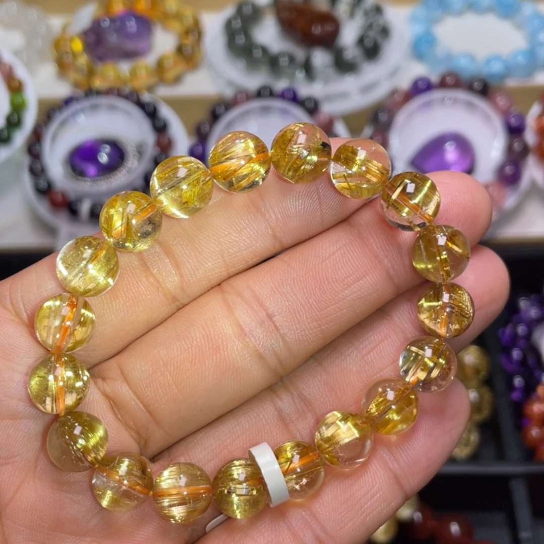 水晶手链未镶嵌钛晶