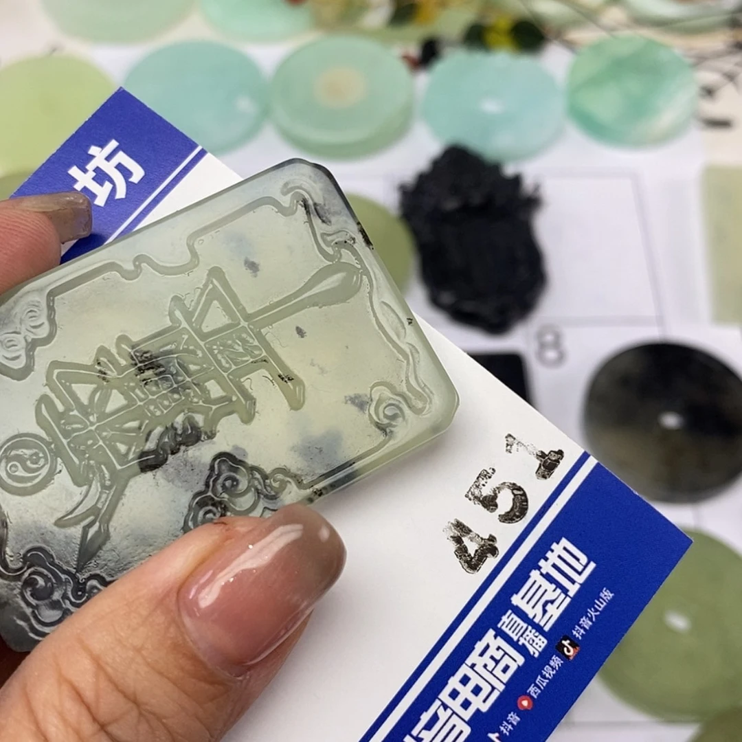 【闪购商品】岫玉颈饰未镶嵌德**李挂件