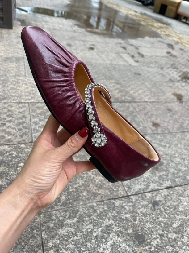 实体鞋店三色牛皮单鞋806-65