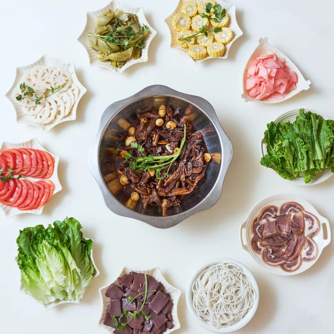 【新客尝鲜】贵阳羊肉羊杂火锅带皮山羊肉黔北羊肉火锅