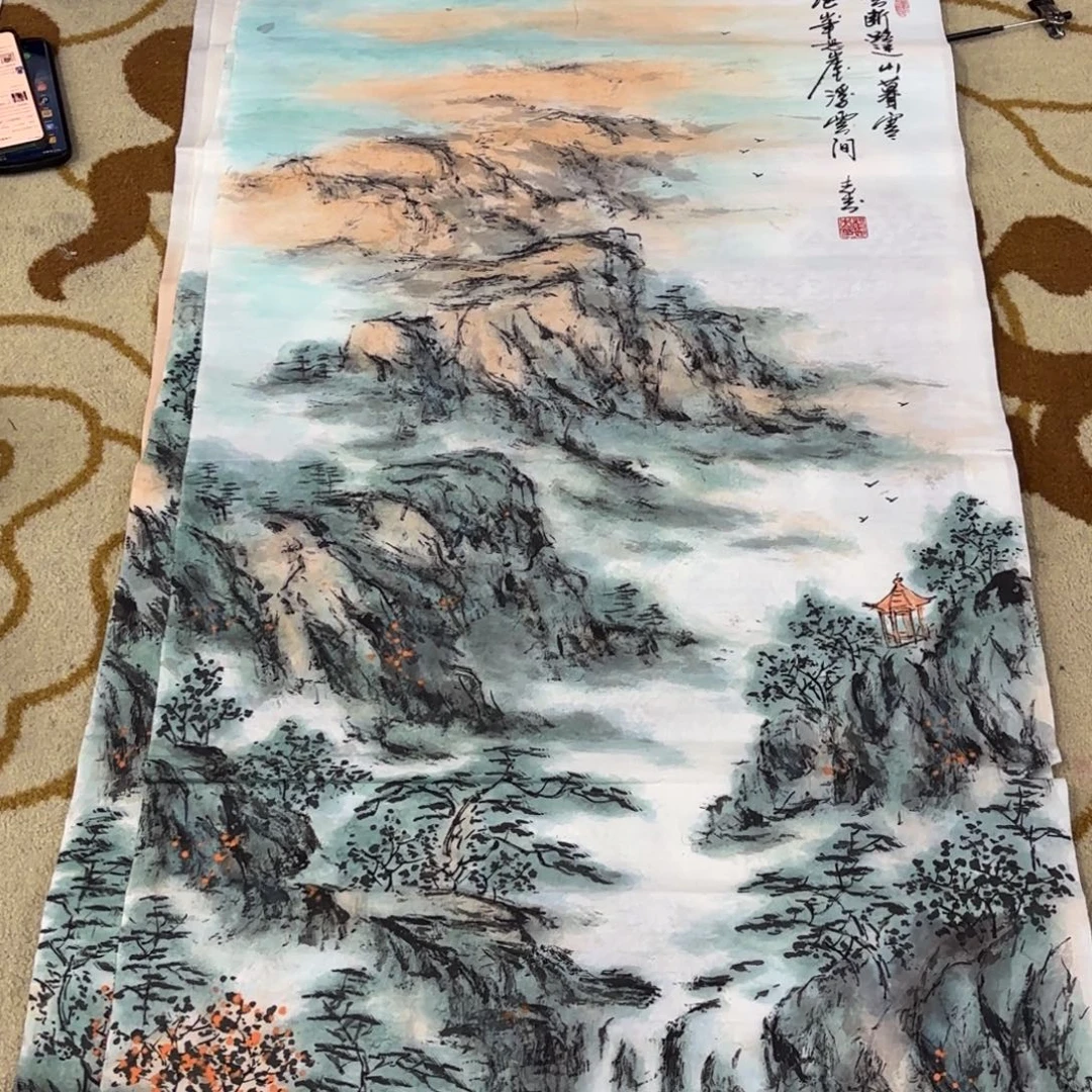 国画杨志杰四尺艺