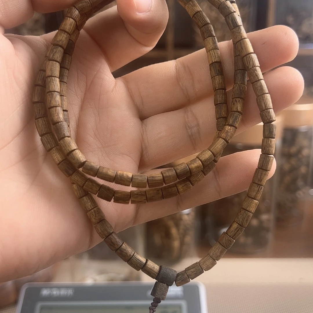 沉香手串高油桶珠多圈多样性发一条