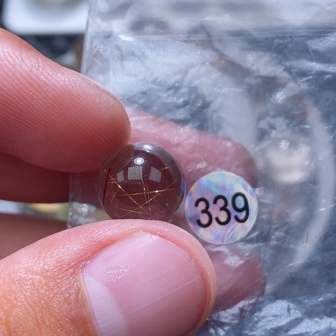 在***嘛手链未镶嵌发晶天然水晶