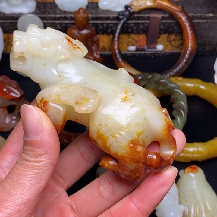 【闪购商品】和田玉挂件未镶嵌追***人