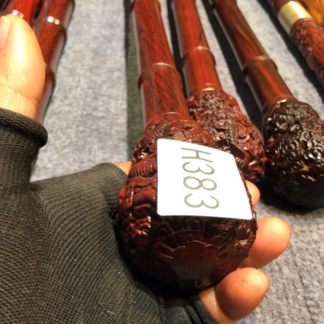 【闪购商品】木放**心紫檀木手杖一根383