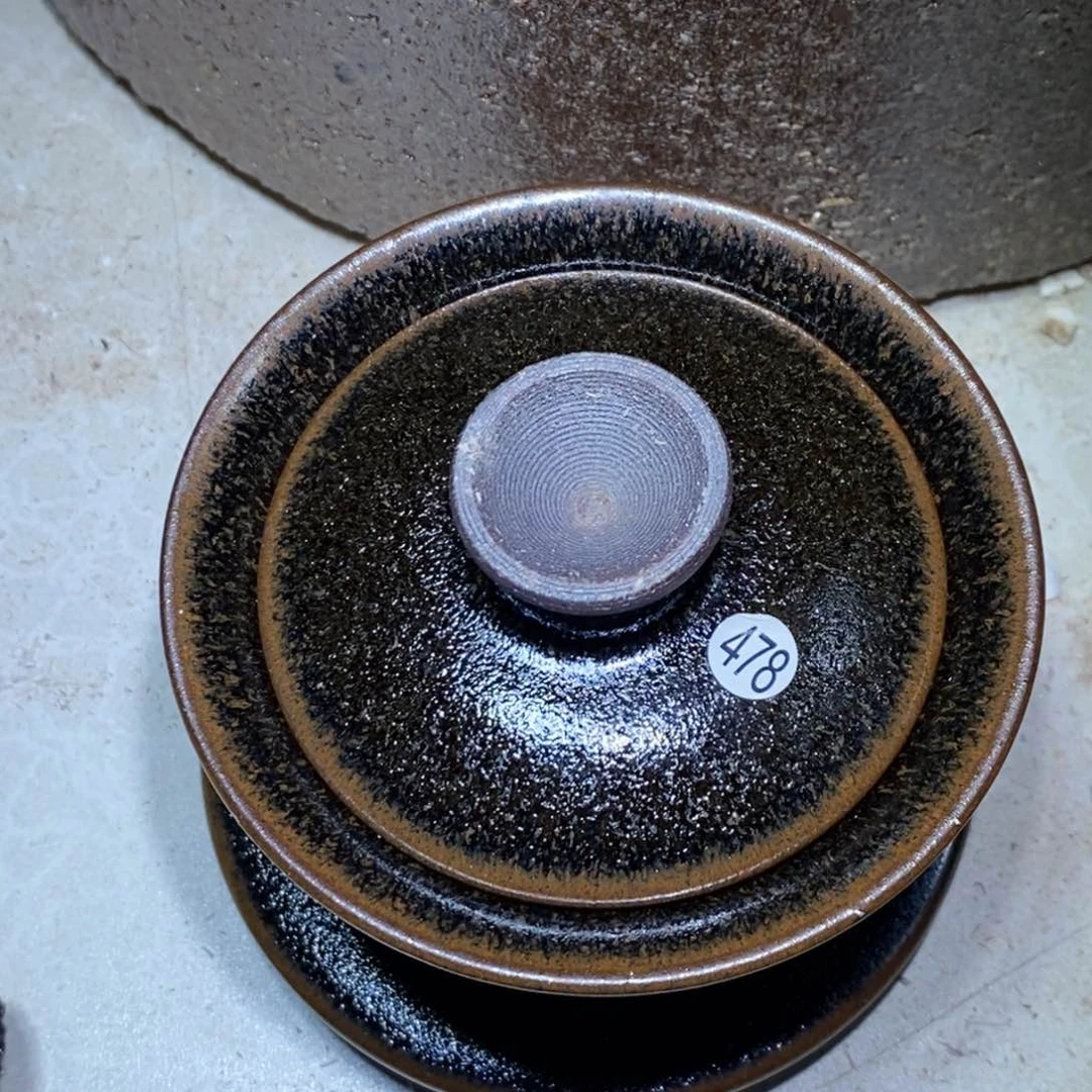 茶盏龙窑柴烧建盏478