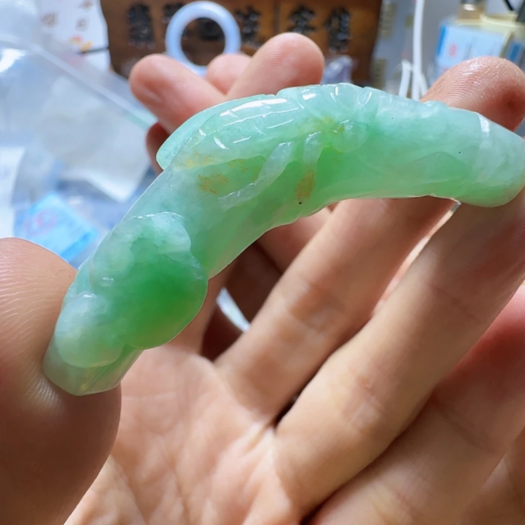 $***色翡翠未镶嵌手镯翡翠240