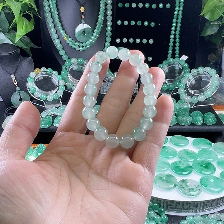 石英质玉未镶嵌手串