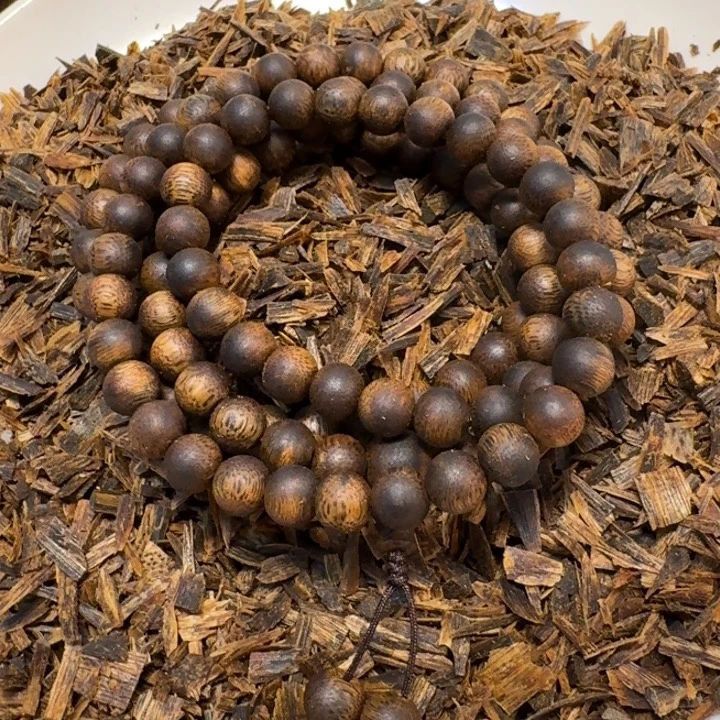 小***清沉香碎屑沉香棋楠紫棋虫漏树心油老料26.5克