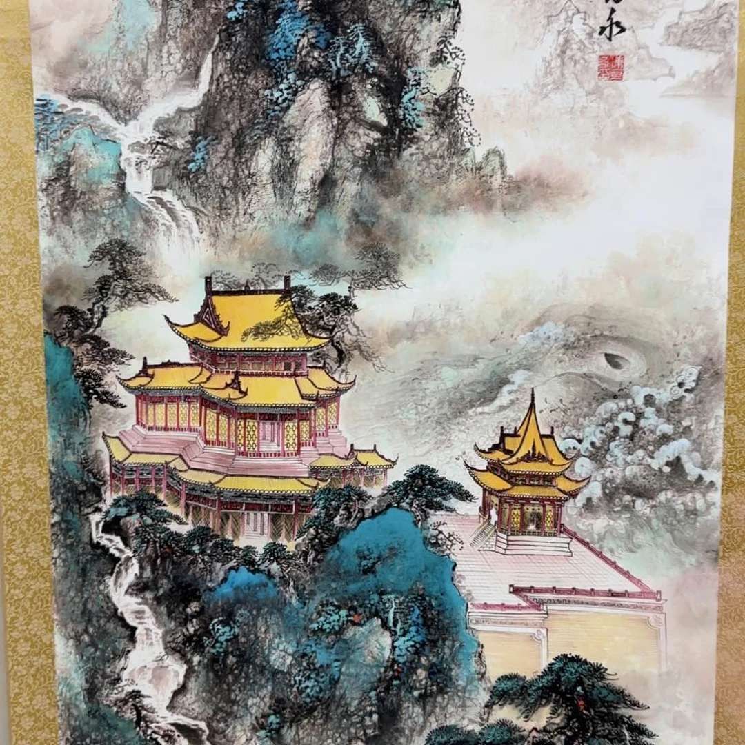 QA原创山水作品！带证书！限购一单