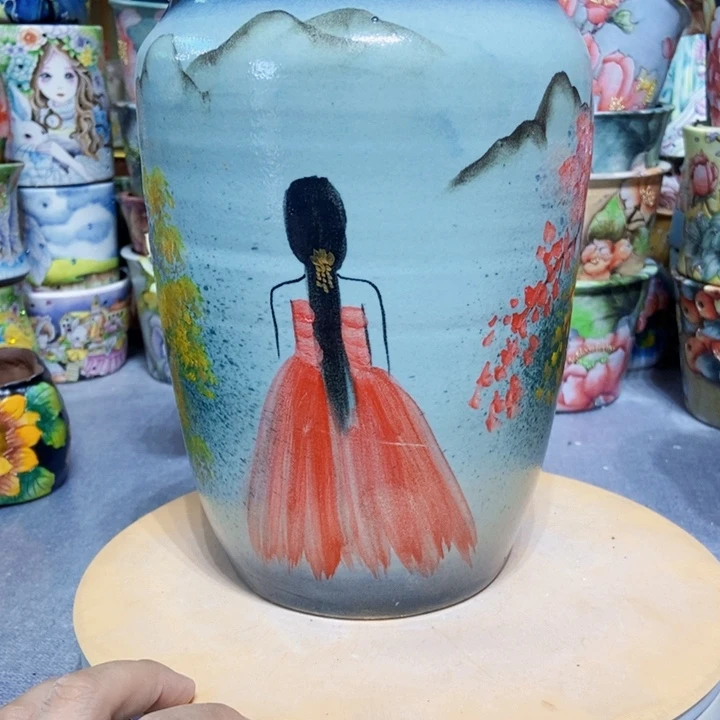 景德镇艺术手绘作品