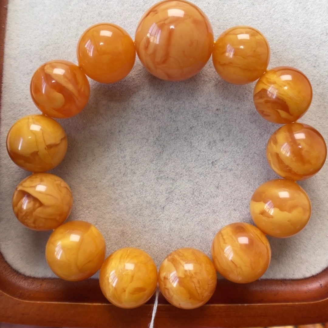 蜜蜡未镶嵌手串蜜蜡