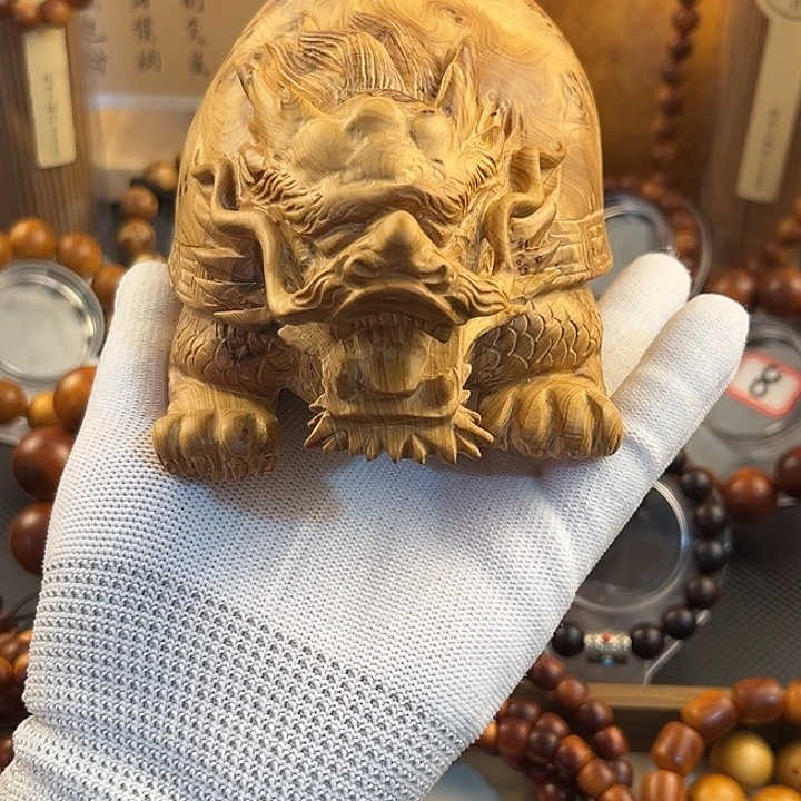 木质类一个留疤的大龙龟