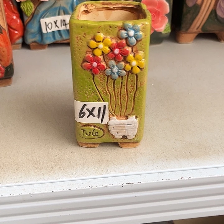 粗陶材质多肉花盆