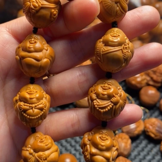 橄榄核吊坠八大弥勒