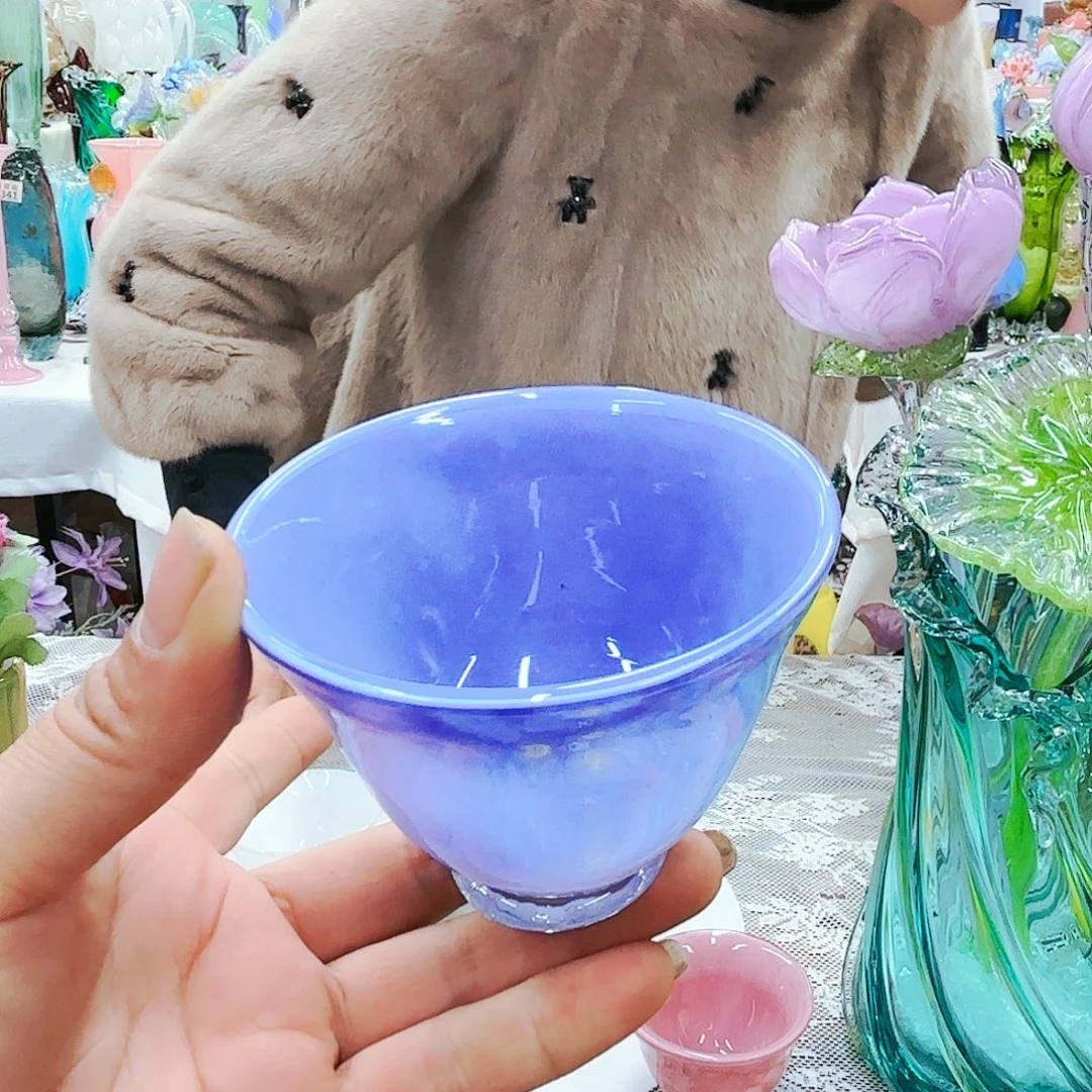 福利不退不换琉璃花瓶艺术品