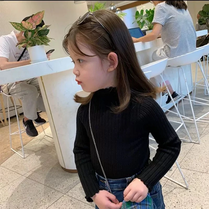 Y-F2343女宝高领休闲上衣