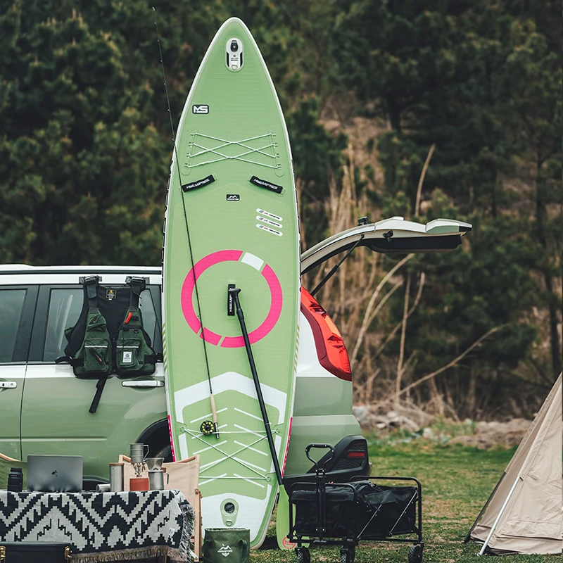 充气桨板钓鱼冲浪板水上滑板划水板海钓SUP全能板浆板桨板路亚