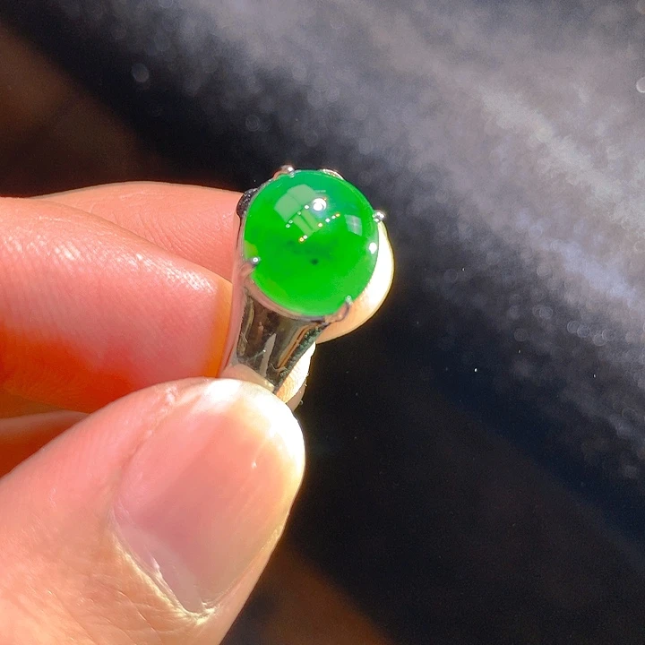 【闪购商品】翡翠颈饰银S925镶嵌翡翠