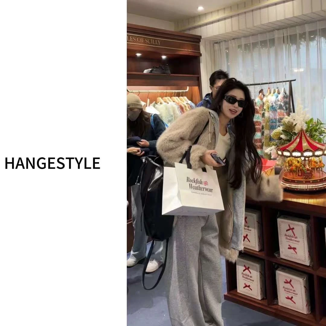 圣诞前夕假两件毛毛外套-21