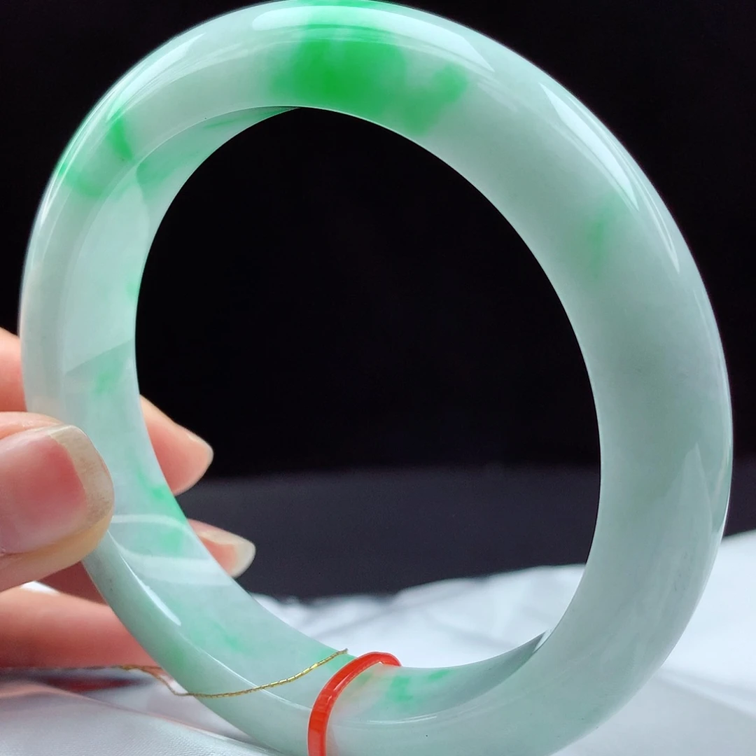 未镶嵌手镯翡翠59圈597