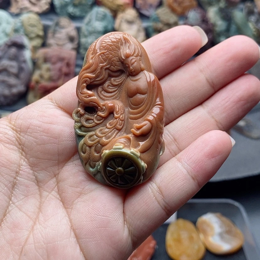 【闪购商品】未镶嵌吊坠定制石英质玉