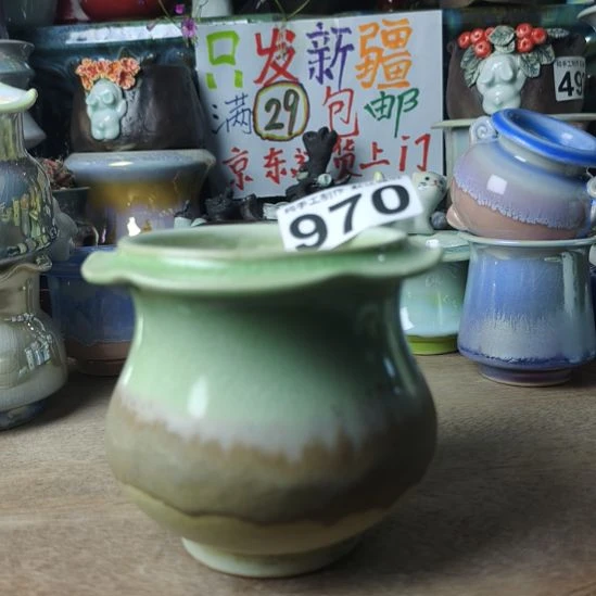 景德镇手工高温陶瓷：内口8.5高11