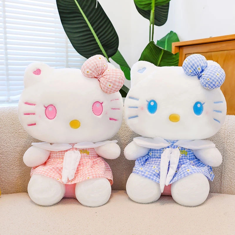 hellokitty公仔毛绒玩具可爱裙子kt猫咪玩偶安抚娃娃生日礼物少女