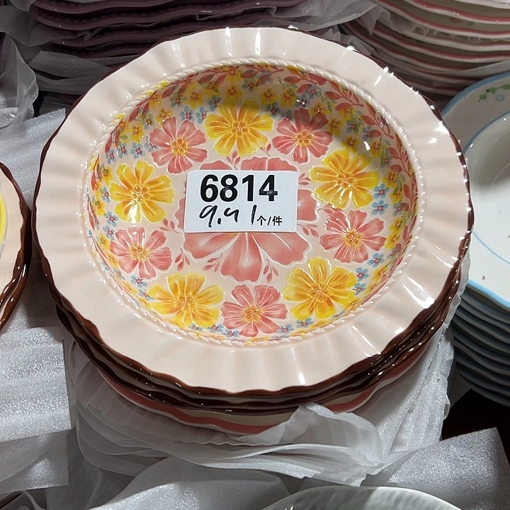 瓷外贸陶瓷微瑕6814