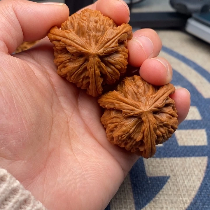 吊坠文玩核桃一***俗三棱