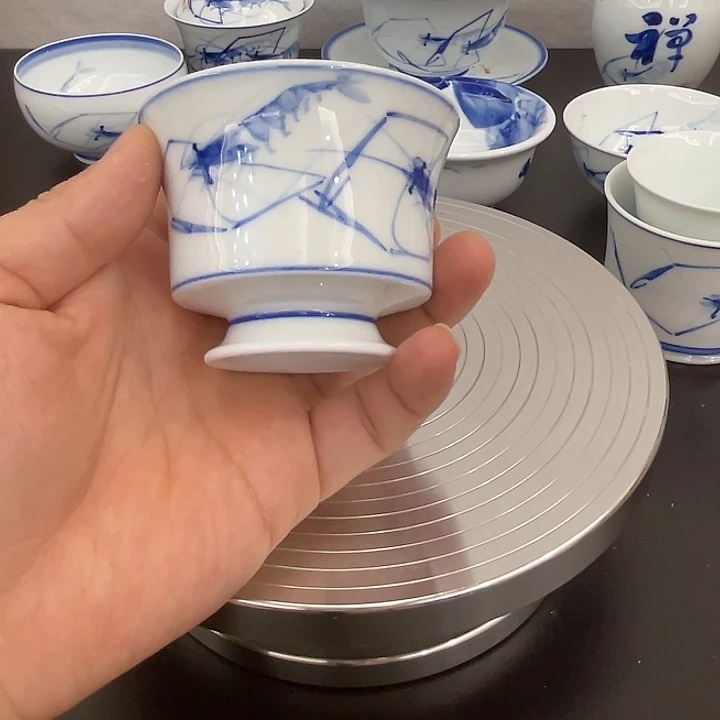温***手工手绘陶瓷作品