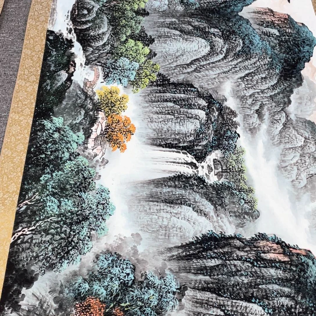 国画老师手笔手绘作品y