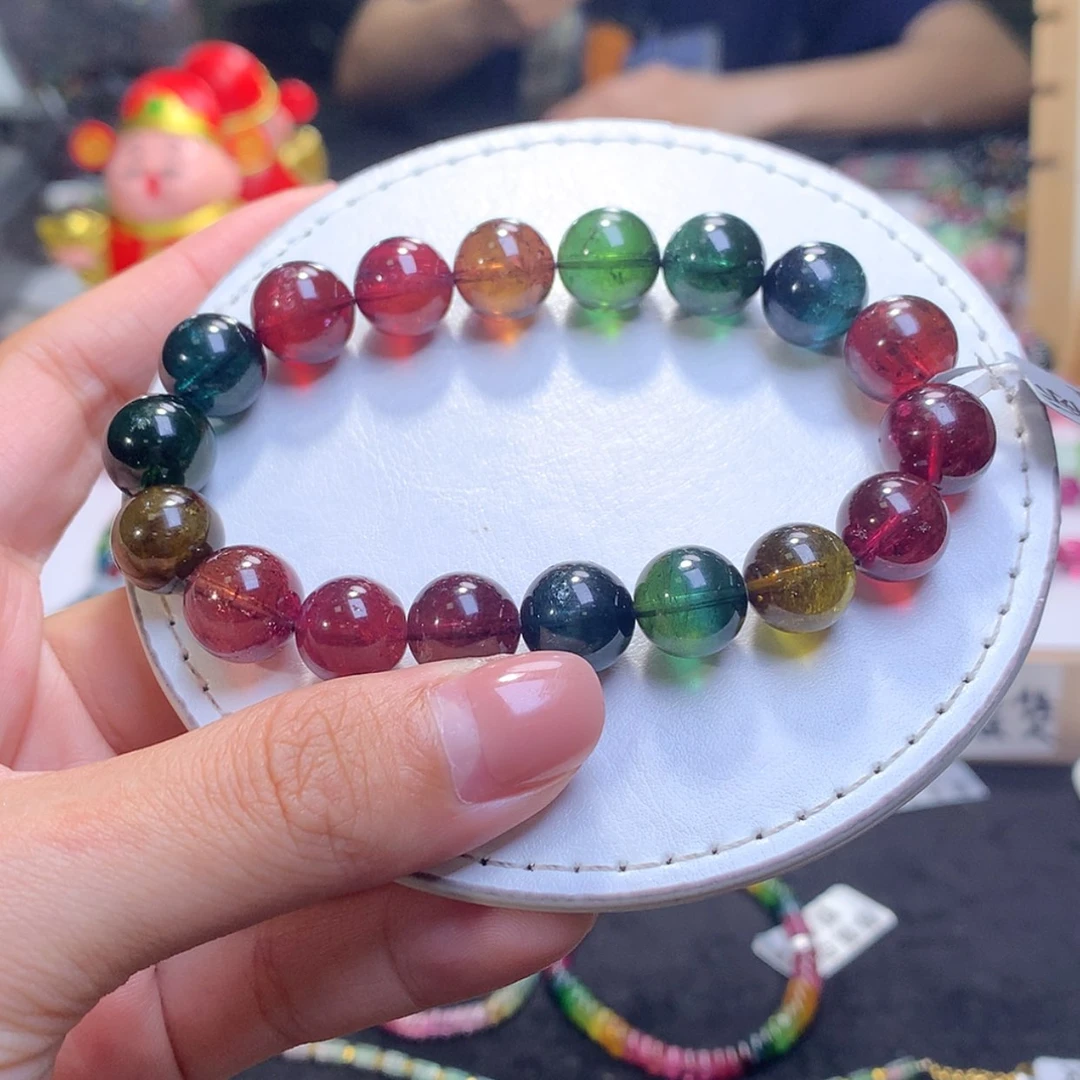 【闪购商品】未镶嵌手链碧玺12m