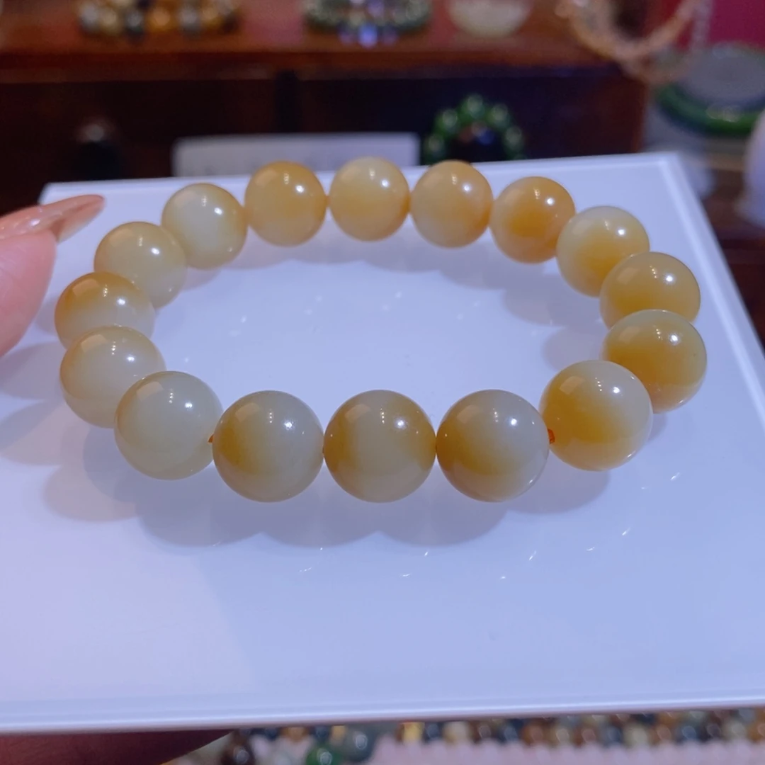 木***马手链未镶嵌和田玉多样性12