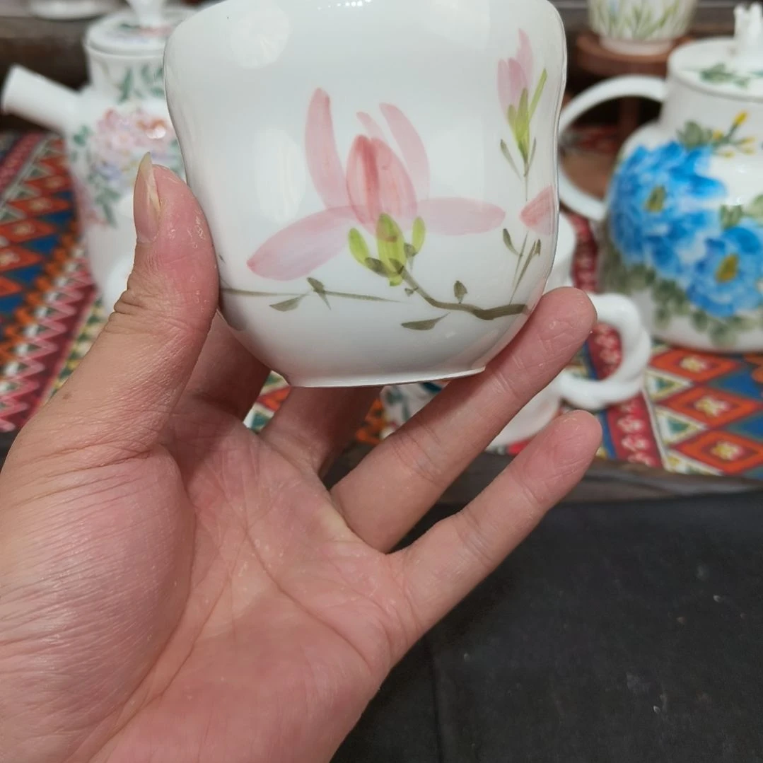 摆件景德镇手工手绘高温瓷器