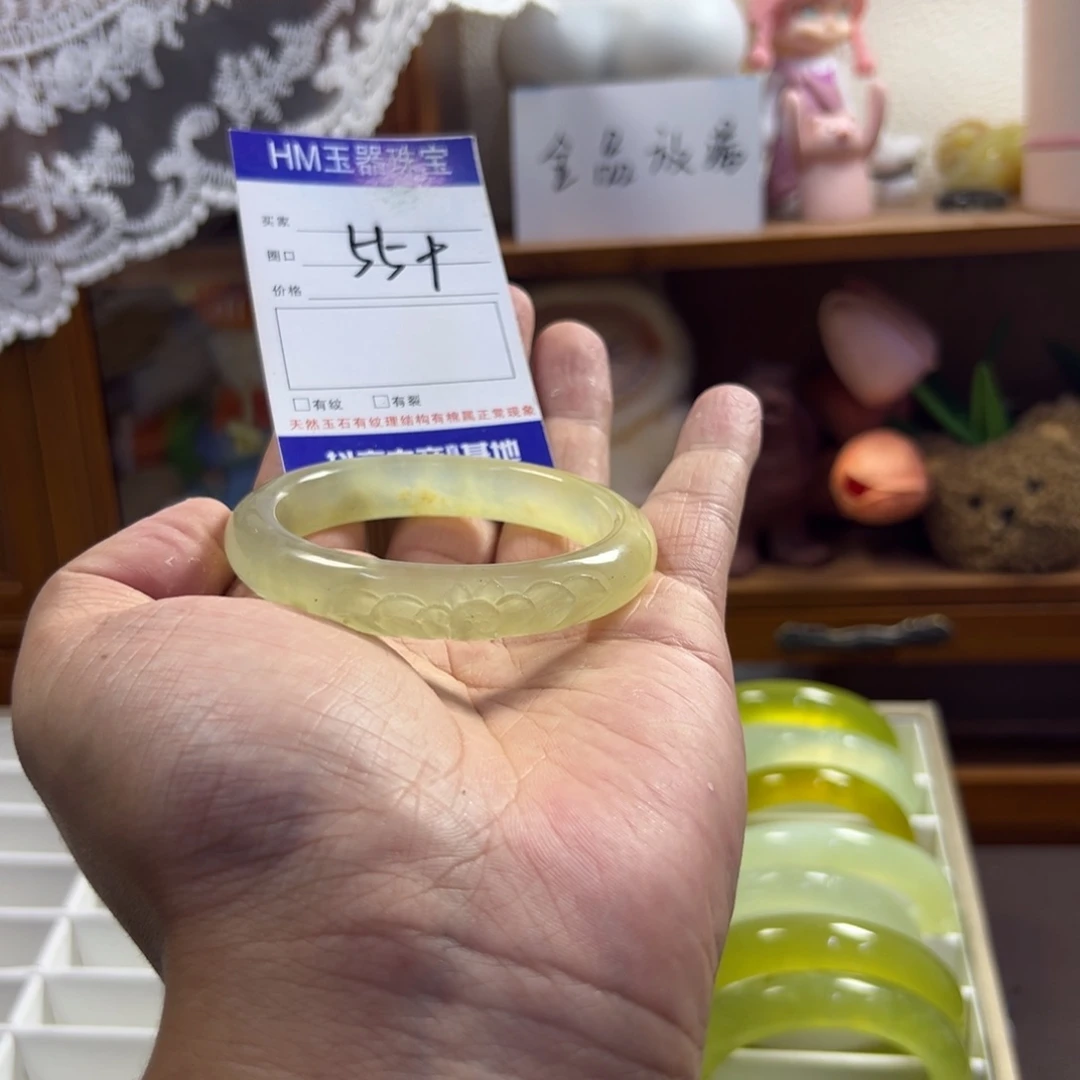 未镶嵌蛇纹石玉手镯512