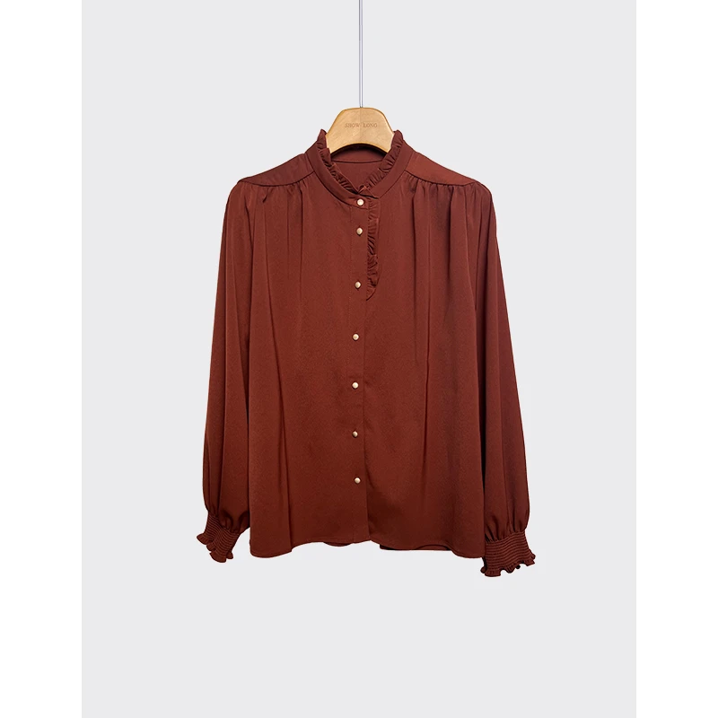 Show Long/舒朗春季气质衬衫长袖休闲百搭宽松DSI118