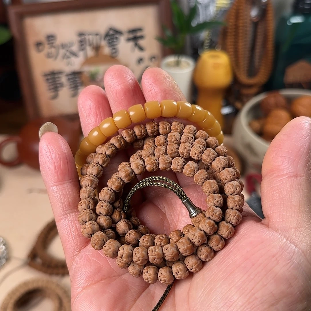 金刚菩提吊坠X**馨佛手108
