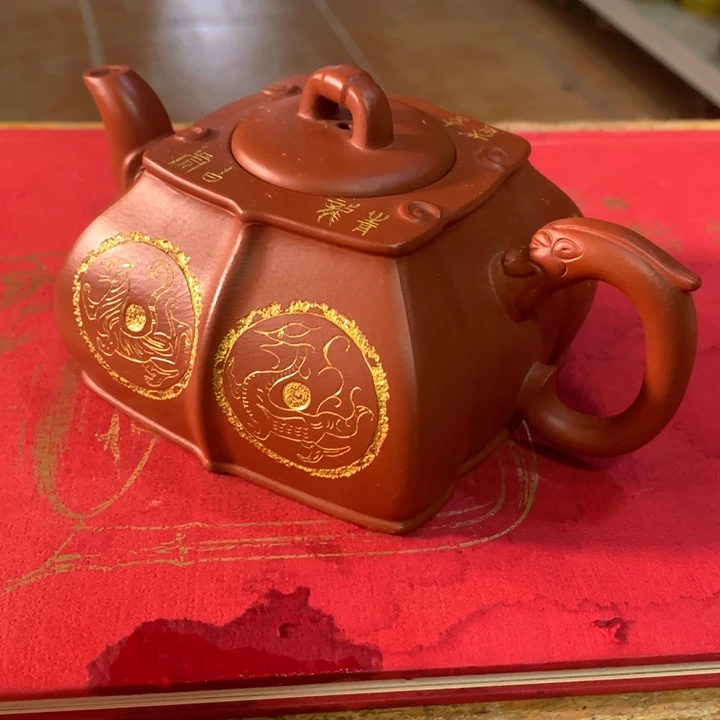 茶壶紫砂原矿手工155